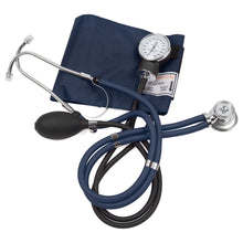 Blood Pressure Cuff with Stethoscope - (Navy) - Eco Medix
